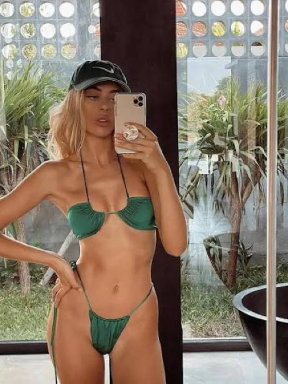 RARE COLOR - Sommer Swim Bikini Anais Top & Naomi Bottom Emerald Green - Picture 10 of 15